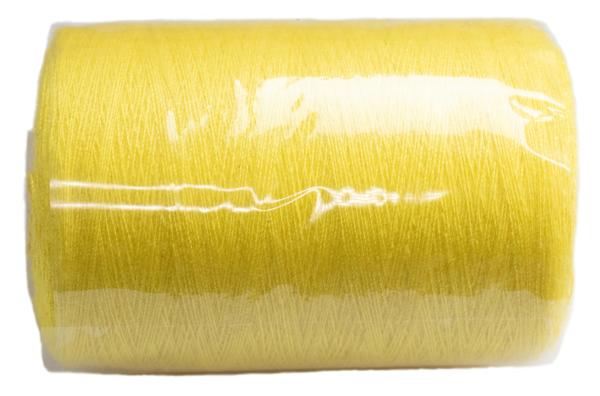 Polyester sewing thread in yellow 1000 m 1093,61 yard 40/2